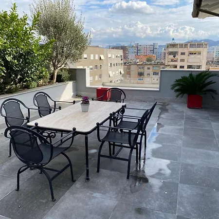 Luxury Penthouse With Terrace And Private Parking In Daire Tiran